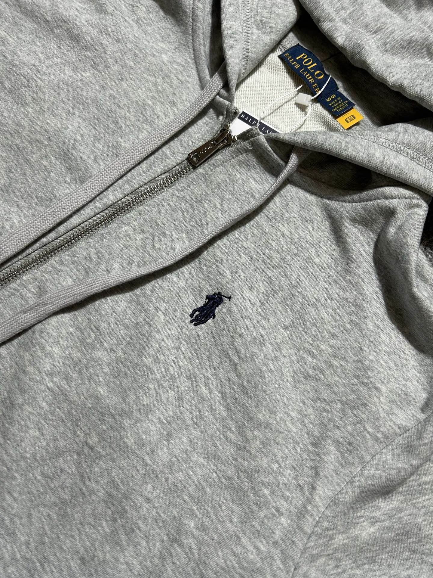 P250 Polo Ralph Lauren FW23 brand logo embroidered cardigan sweatshirt Size: S-XL